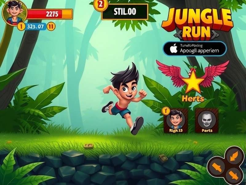 Jungle Run Hero character customization options